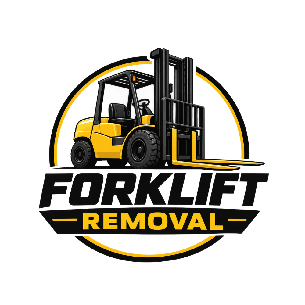 Forklift Removal BC logo for forklift and heavy equipment removal in Vancouver
